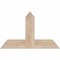 Ekena Millwork Portland Smooth Timber Gable Bracket, Douglas Fir, 36"W x 23"H x 1 1/2"D x 5 1/2"F, 15/12 Pitch GBW036X23X0206POR00SDF - alternate 1